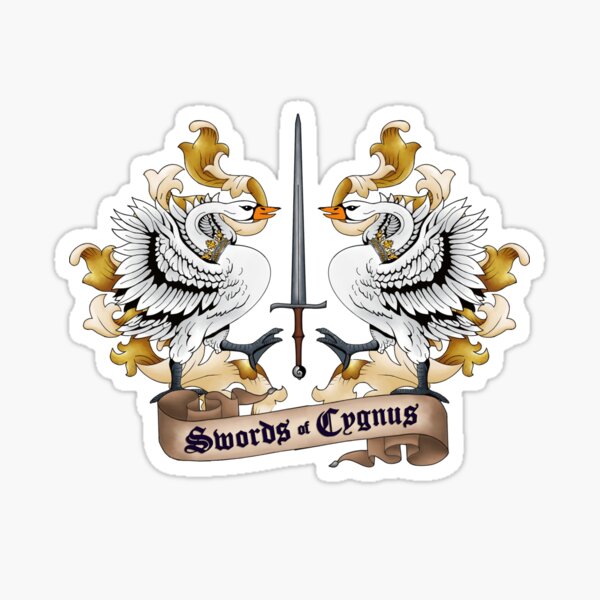 Gold Sword Stickers Redbubble