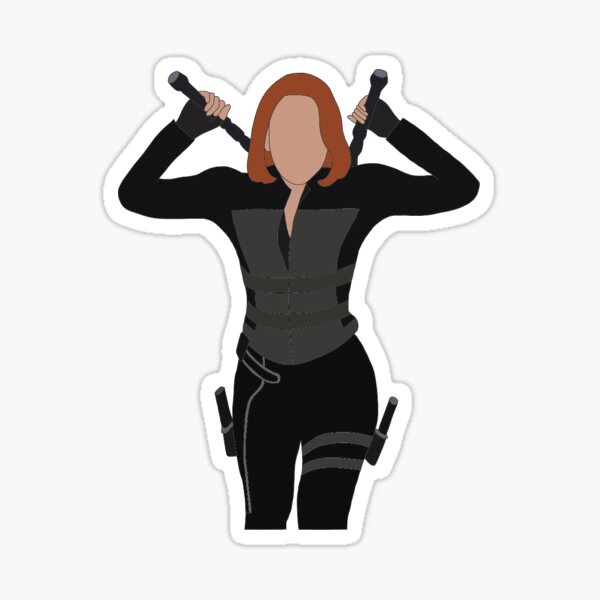 natasha romanoff Sticker