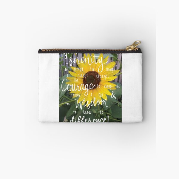Item preview, Serenity Prayer Sunflower Background  designed and sold by Jamie Geyer.