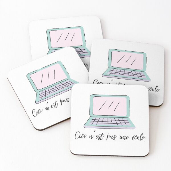 Item preview, Computers can't substitute schools: Ceci n’est pas une école designed and sold by MargheritaLidia.