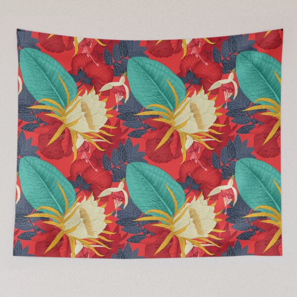 Item preview, Tropical flowers designed and sold by Olga Melikhova.