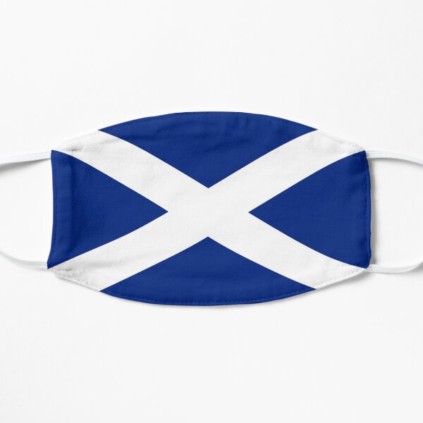 Scottish Independence Flag Scotland T-Shirt Flat Mask