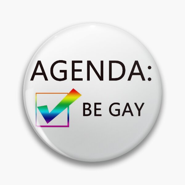 Item preview, The Gay Agenda checkmark  designed and sold by stelsanc.