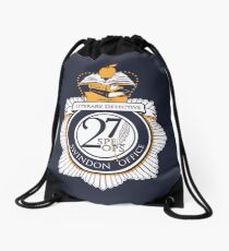 Literary Detective Drawstring Bag