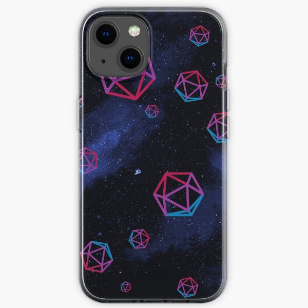 bi dice in space iPhone Soft Case