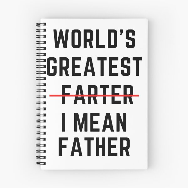Item preview, World's Greatest Farter I Mean Father, Funny Father's Day T-Shirt designed and sold by Discovery88.