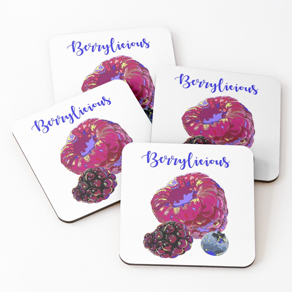 Item preview, Coasters (Set of 4) designed and sold by Inkdbymaya.
