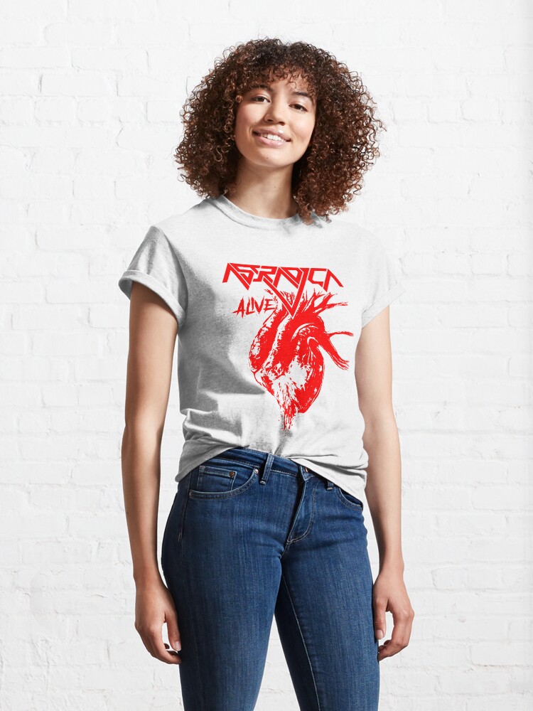 Alternate view of Astradica logo - bleeding heart Classic T-Shirt
