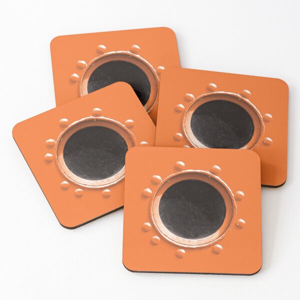 Item preview, Ships Porthole - Orange designed and sold by QuarterMoon.