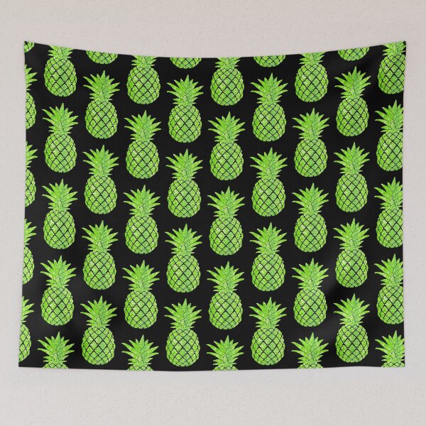 Item preview, Lime Green Pineapple Print designed and sold by mydoodlesateme.