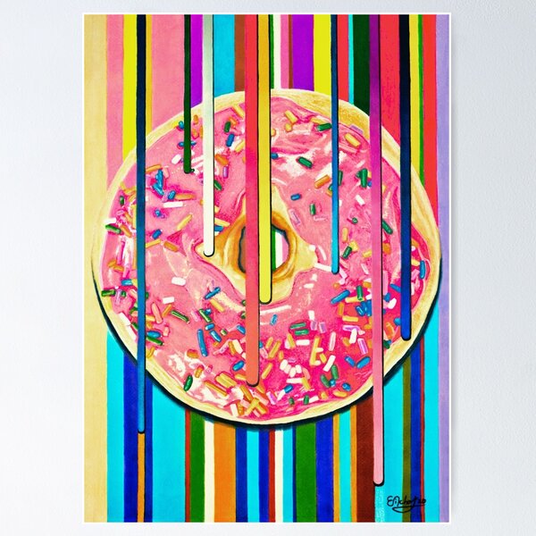 Item preview, Melting Donut designed and sold by ErinNicholls.