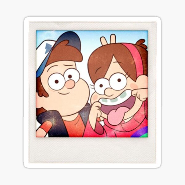Dipper and Mabel Pines Sticker