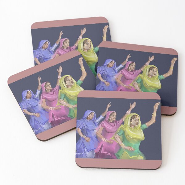 Item preview, Punjabi Girls celebrate  designed and sold by Sukhpal Grewal Ethnic Art.