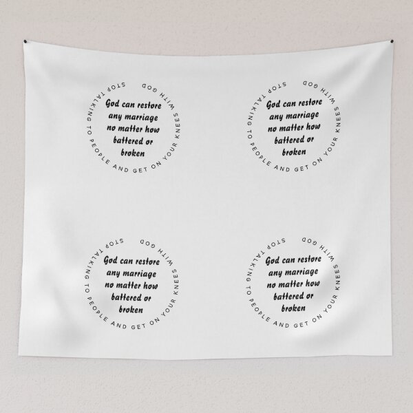 Item preview, God can restore any marriage no matter how battered or broken designed and sold by taveulrangue.