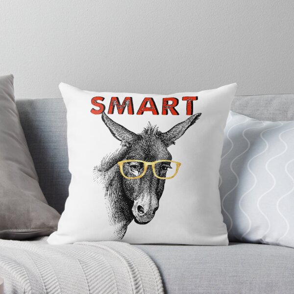 Item preview, Smartass Donkey, Funny Donkey, Sarcastic Gifts designed and sold by sunshine64.