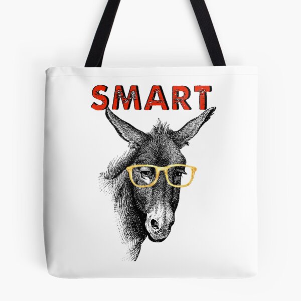 Item preview, Smartass Donkey, Funny Donkey, Sarcastic Gifts designed and sold by sunshine64.
