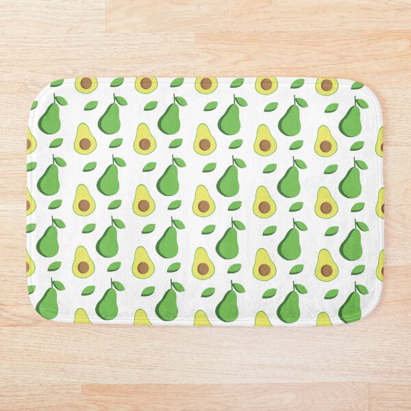 Item preview, Avocado bath mat designed and sold by BatholomewMat.