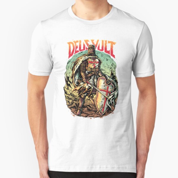 DEUS VULT Knight Slim Fit T-Shirt