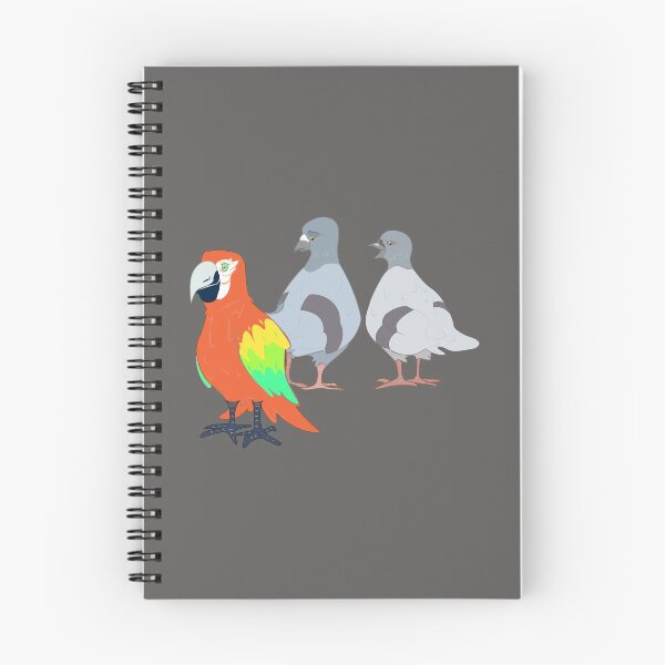Item preview, Distracted Pigeon and Parrot - Kawaii, Distracted Boyfriend Meme designed and sold by TokyoCotton.