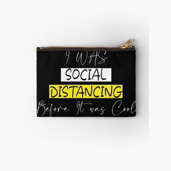 Item preview, Social Distancing Funny Gifts Commemorative 2020 Mens I was Social Distancing Before It was Cool Classic designed and sold by Skeptikon.