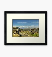 A Langdale View Framed Print