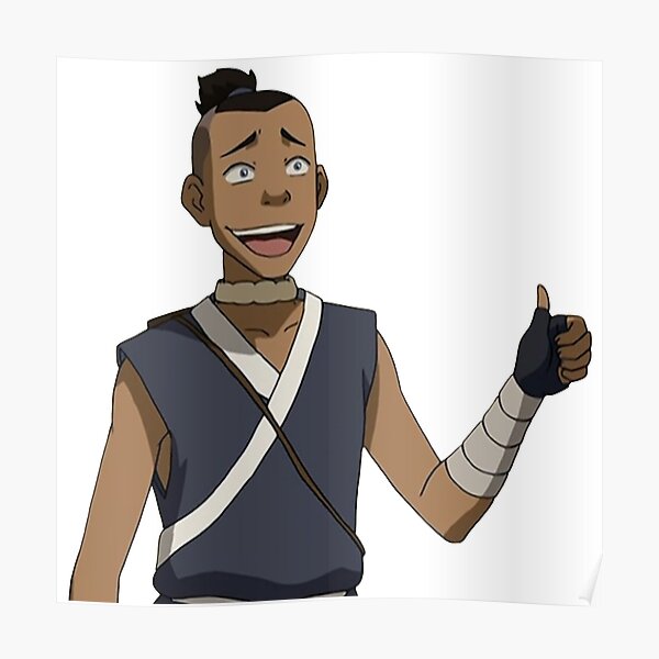 "Sokka Thumbs Up Avatar" Poster by blueeyes374 Redbubble
