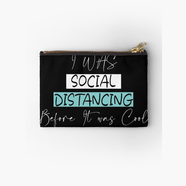 Item preview, Social Distancing Funny Gifts Commemorative 2020 Mens I was Social Distancing Before It was Cool Classic designed and sold by Skeptikon.
