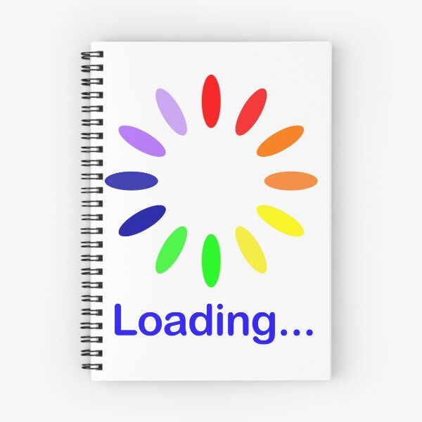 Item preview, Rainbow Wheel with a statement of "Loading." designed and sold by dstarj.