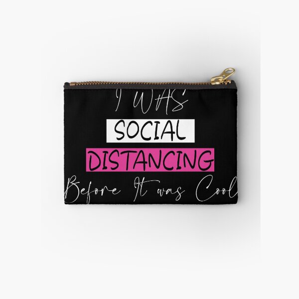 Item preview,  Social Distancing Funny Gifts Commemorative 2020 Mens I was Social Distancing Before It was Cool Classic designed and sold by Skeptikon.