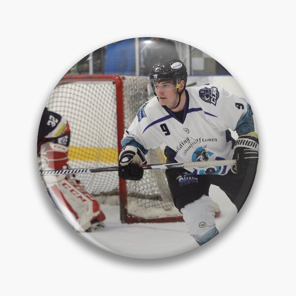 Artikelvorschau, Solway Sharks gegen Blackburn Hawks - Joey Coulter # 9 entworfen und verkauft von CoppertreePhoto.