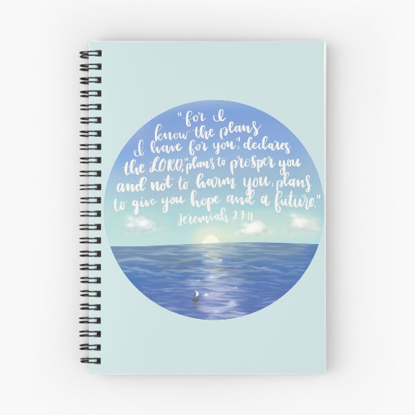 Item preview, Jeremiah 29:11 Ocean Sunset designed and sold by Basil Lime.