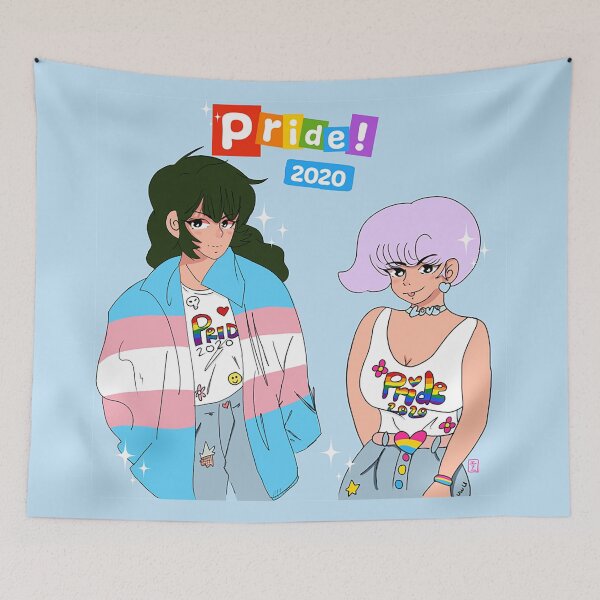 Item preview, Pride 2020! (Trans and Pansexual Pride!)  designed and sold by EllyKawaiiWares.