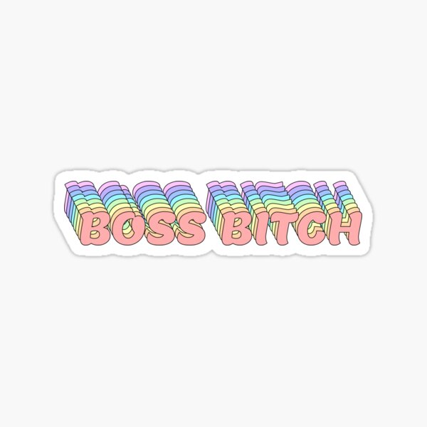 Boss Bitch Sticker