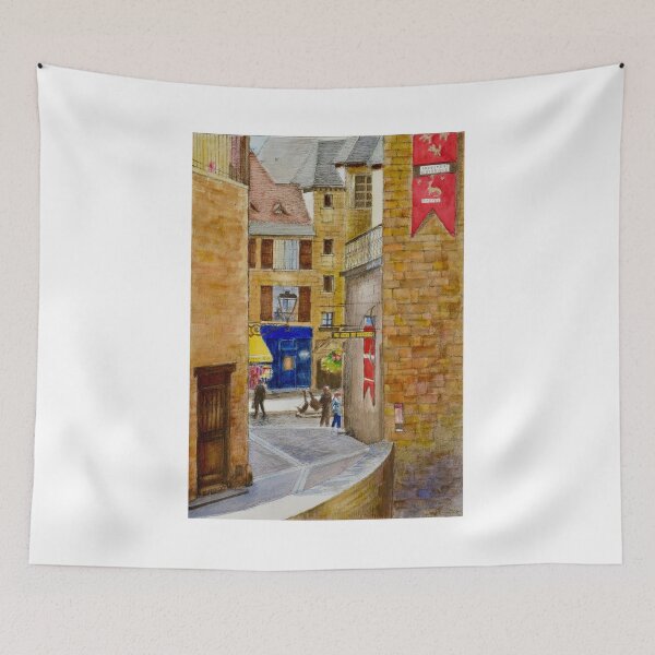Item preview, Le Manoir de Gisson in medieval Sarlat-la-Canéda, France designed and sold by Dai Wynn Fine Art.