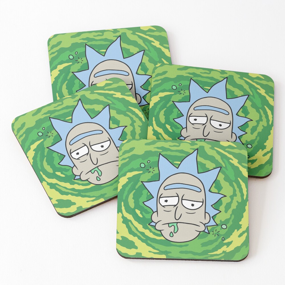 Sick Rick Coasters (Set of 4)