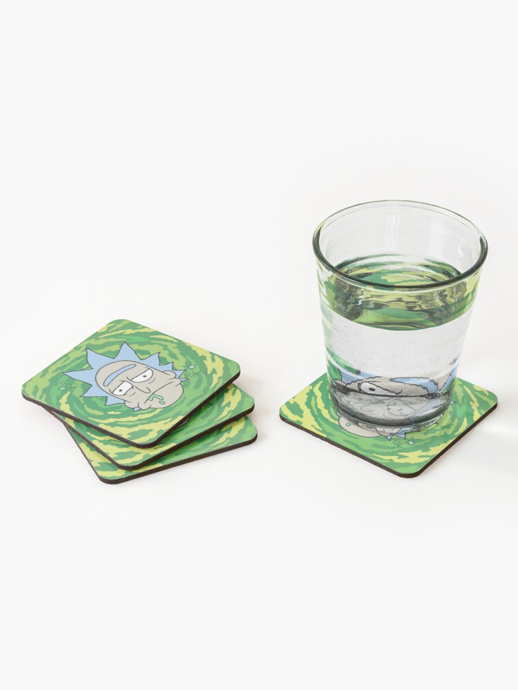 Alternate view of Sick Rick Coasters (Set of 4)