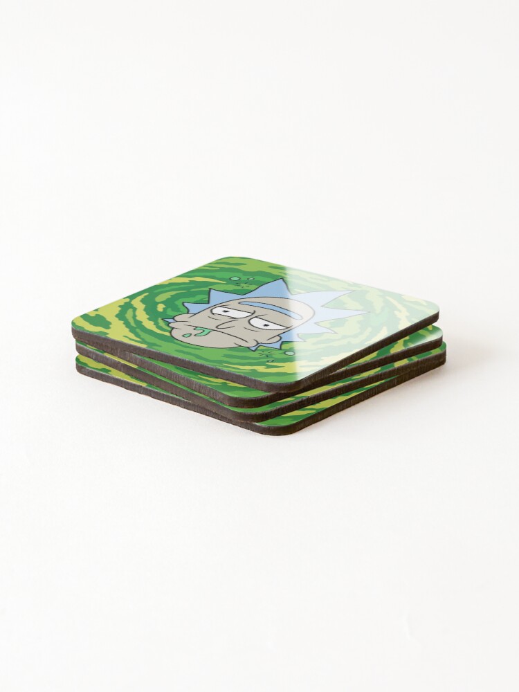 Alternate view of Sick Rick Coasters (Set of 4)