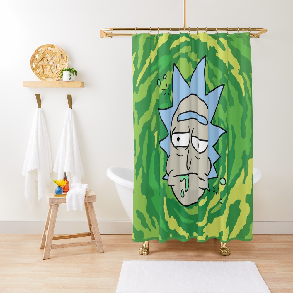 Sick Rick Shower Curtain