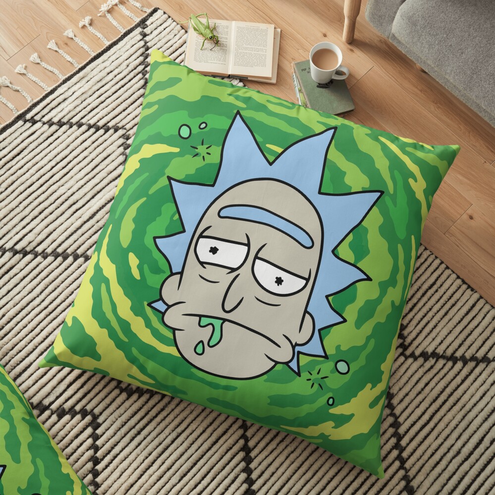 Sick Rick Floor Pillow