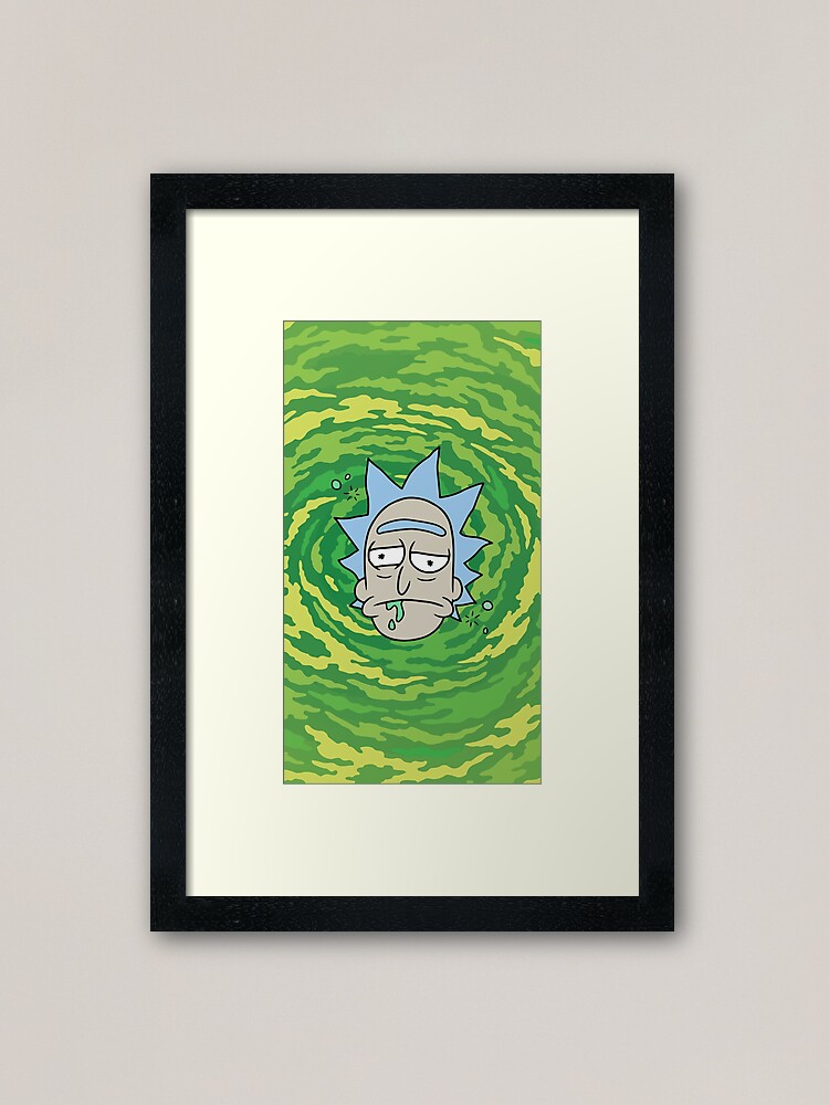 Alternate view of Sick Rick Framed Art Print