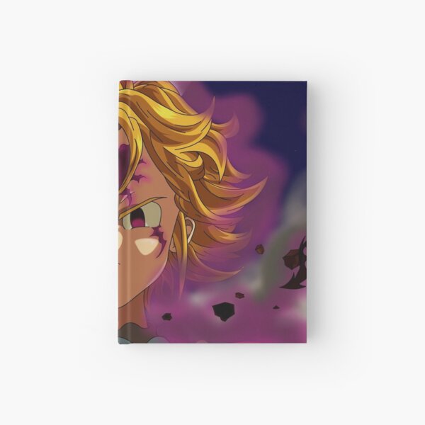 Escanor Hardcover Journals Redbubble - meliodas demon mark roblox