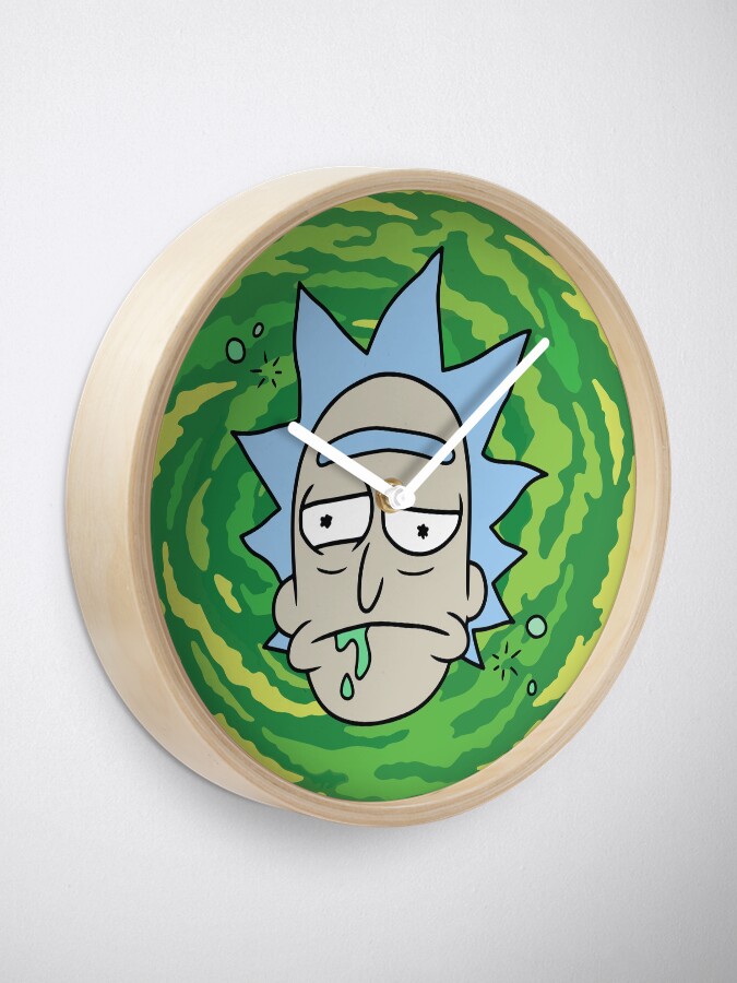 Alternate view of Sick Rick Clock