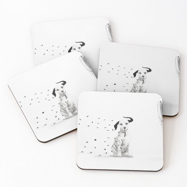 Item preview, Dalmatian - Spots in the air  designed and sold by Angel Ortiz.