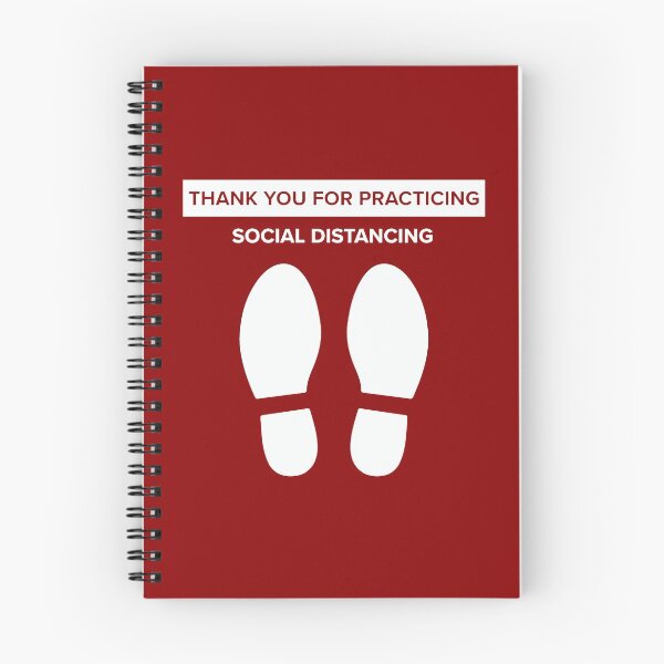 Item preview, thank you for practicing social distancing designed and sold by M. Fox.