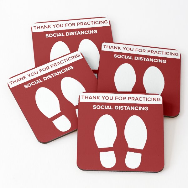 Item preview, thank you for practicing social distancing designed and sold by M. Fox.