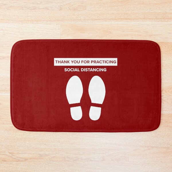 Item preview, thank you for practicing social distancing designed and sold by M. Fox.