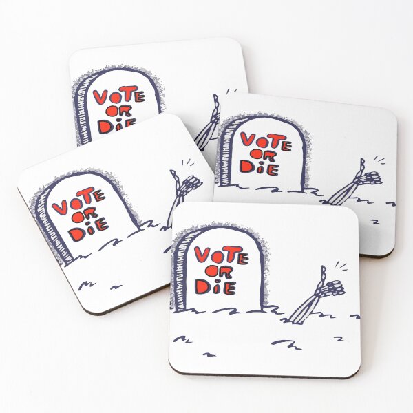 Item preview, vote or die Mask  - vote or die t-shirt T-shirts  designed and sold by outmaneljalili.