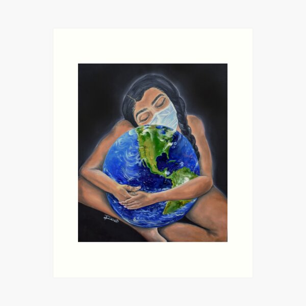 COVID-19 Art Print