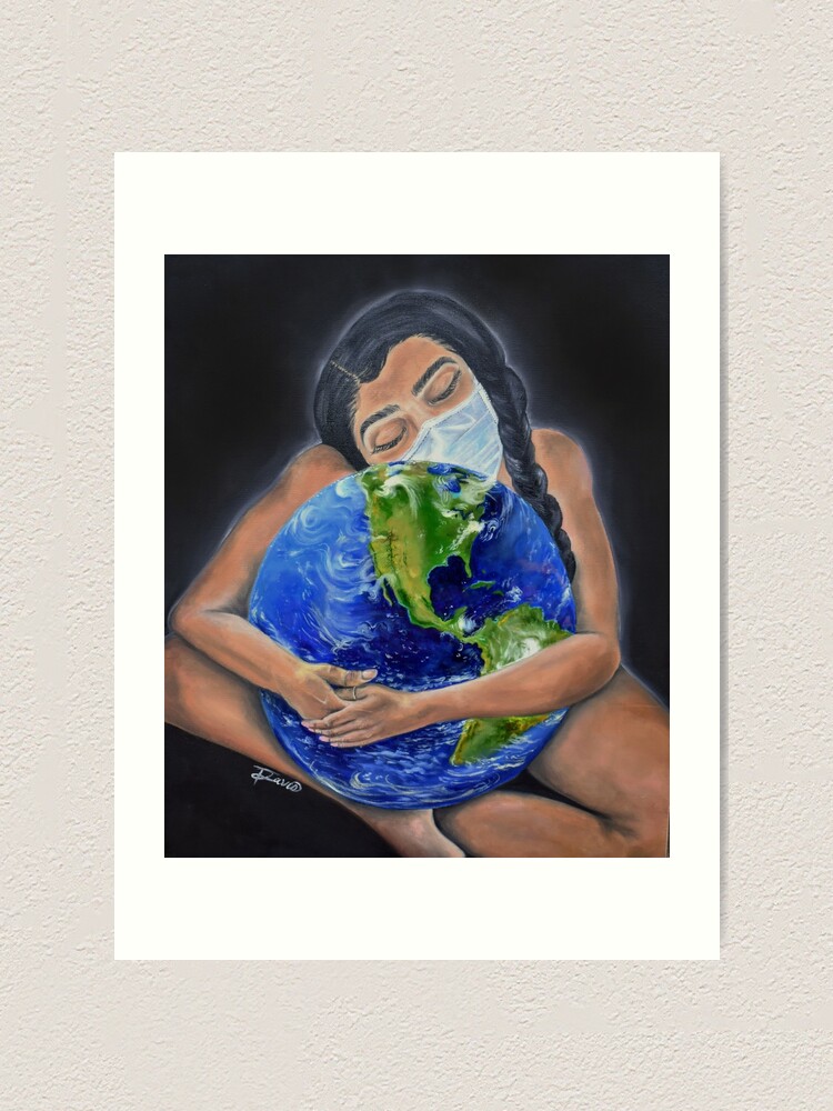 Alternate view of COVID-19 Art Print