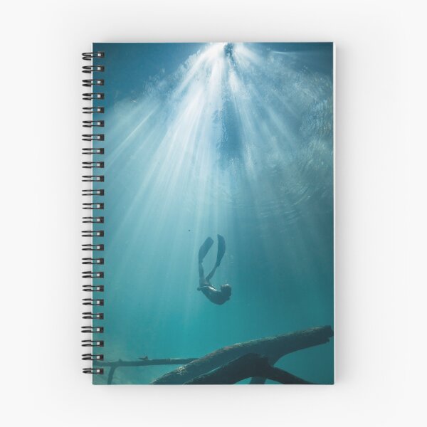 Item preview, Freediver, underwater photograph. designed and sold by 4empowear.